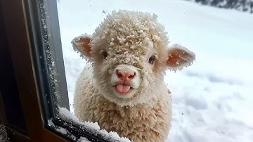 Cute Animals FREAK OUT Seeing Snow for the First Time! 🤣 Funniest Animals Videos