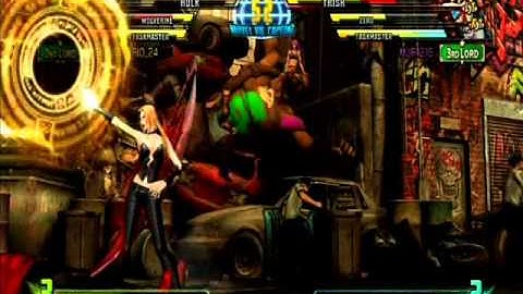 Marvel vs. Capcom 3 - Ranked Match 118 (96 Win Streak)