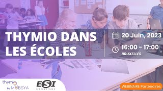 Webinaire : Thymio dans les Écoles Profile