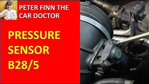 How to replace Pressure sensor downstream of air filter B28/5 Mercedes E class W212. 2009 to 2022