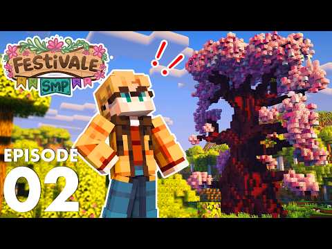Festivale SMP: Episode 2 | The Giant Cherry Blossom Tree!