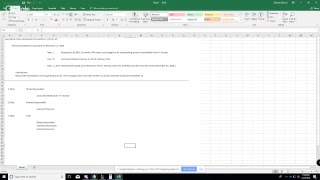 Accounting 201 Chapter 8 Exercise 11