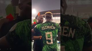 Victor Osimhen and his Idolo Didier Drogba 🔥