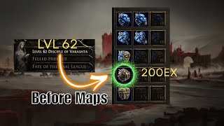 How I Made 200 Exalted Orbs Before Maps Poe2