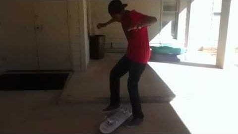 Almost landed a pop shuvit underflip