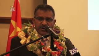 Fijian Minister for Trade officiates as Chief Guest at the Fiji/China Business Exchange Summit