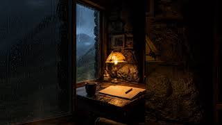 Quiet Your Mind ☕ Cozy Highland Rain Sanctuary #shorts #stopoverthinking