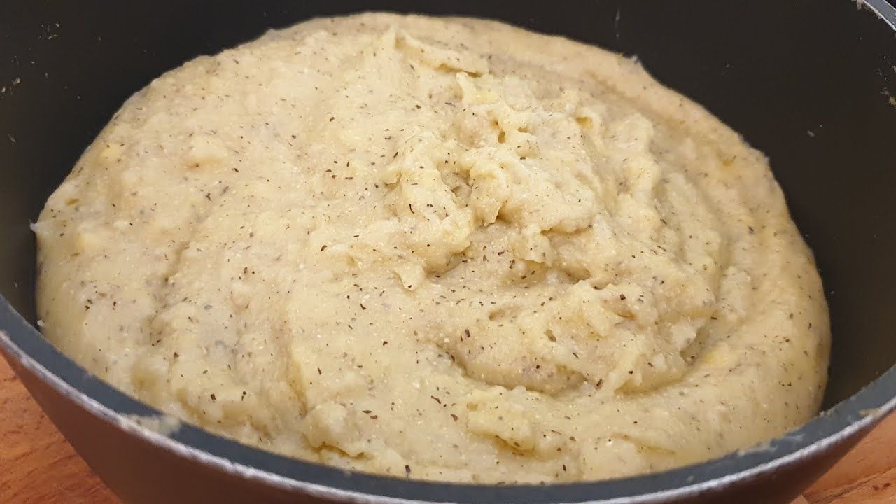 La polenta di patate. Palenta so krompir
