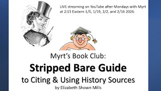 Book Club: Stripped Bare Guide to Citing & Using History Sources