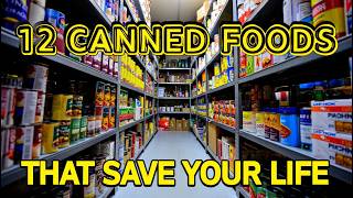 12 Canned Foods That Will Save Your Life When SHTF (Survival Pantry Secrets)