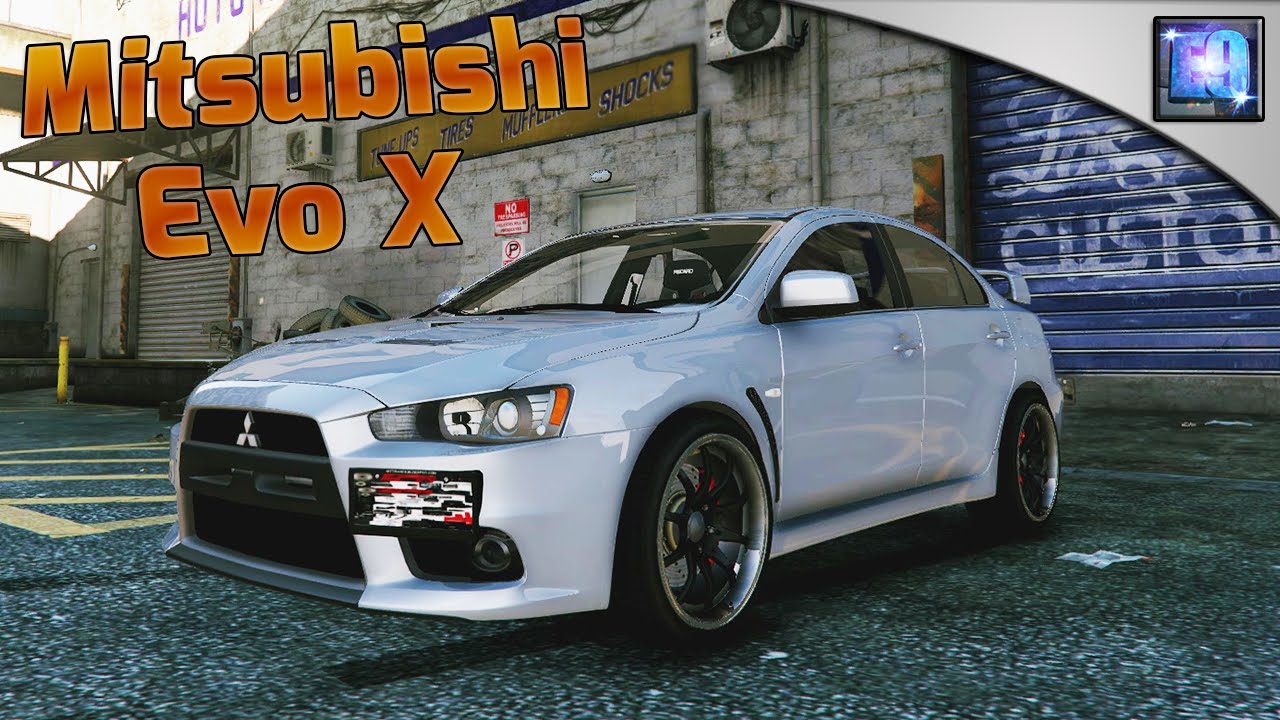 GTA 5 PC | Mitsubishi Evo X Car mod - YouTube