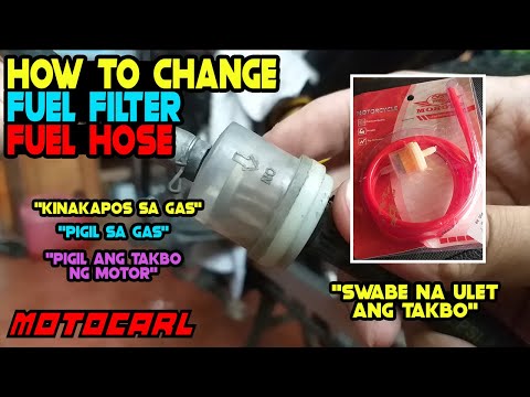 Video: Paano mo linisin ang isang 2 stroke fuel filter?