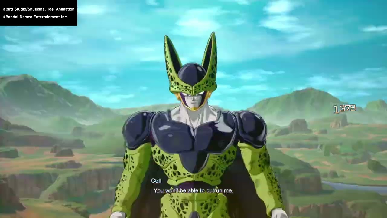 Perfect cell vs super sayin god vegeta