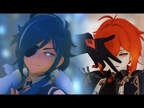 【Genshin Impact MMD】Gotta Go【Kaeya & Diluc】