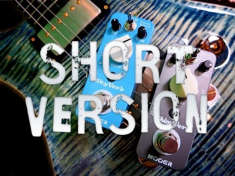 Педаль ревербератор для електрогітари MOOER SKYVERB, видео 1