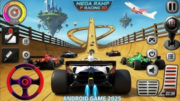 Mega Ramp Car Racing | 3D Gameplay | Android Game 2025