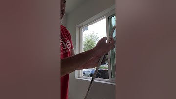how to install a window screen on vinyl window