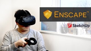 VR Mode Workflow inside of Enscape with HTC Vive screenshot 5