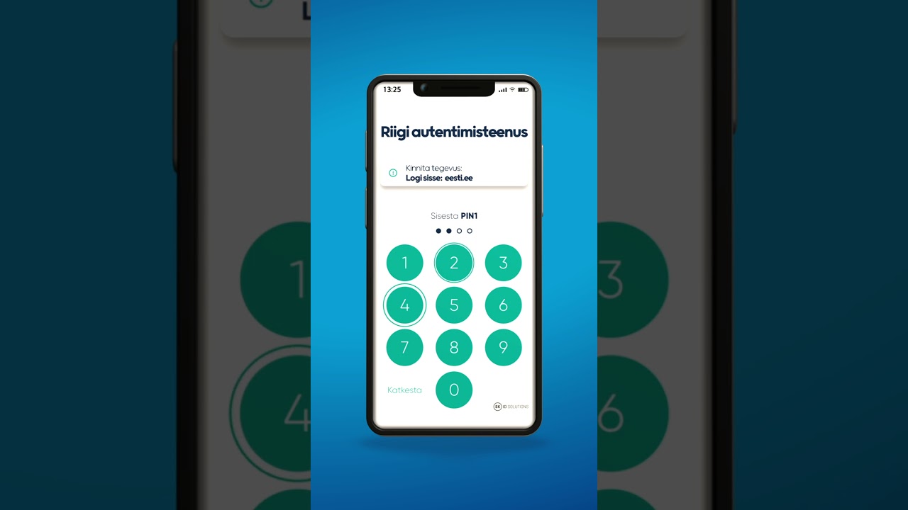 SmartID+ rakendusest rakendusse sisselogimine (25sek)