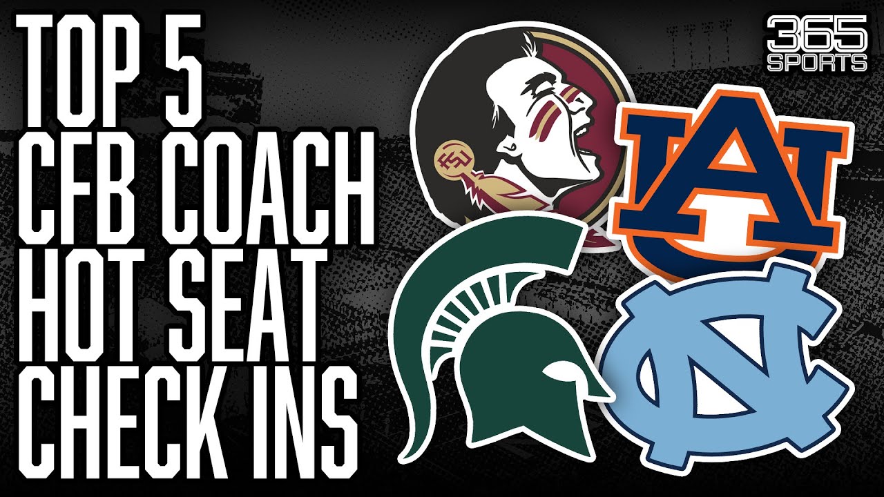 Top 5 CFB Week 9 Hot Seat Check-Ins