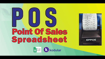 POINT OF SALES Aplikasi Penjualan dengan Database Google Spreadsheet by Kodular