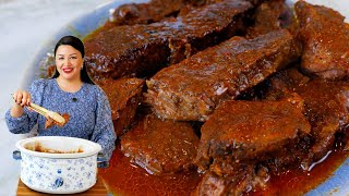 Slow Cooker Beef Short Ribs