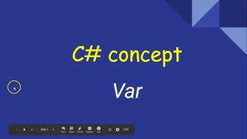 Keyword var in C#