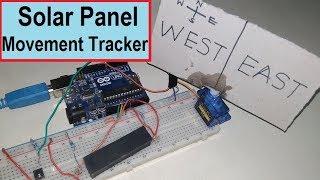 Solar Panel Movement Tracker Using Arduino & Servo Motor