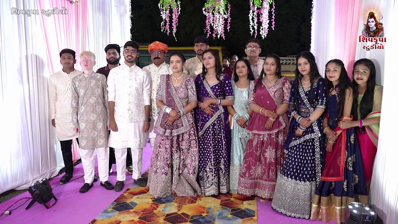 Jamnagar 2025 || LIVE Dandiya Raas -ENTRY Wedding  || Janviba  01