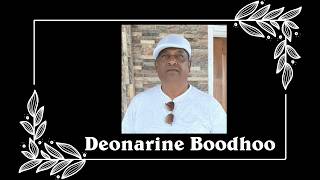 Death Announcement - Deonarine Boodhoo