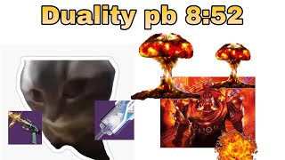 Duality pb 8:52