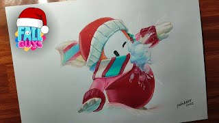 Fall Guys - Merry Christmas Patrickart