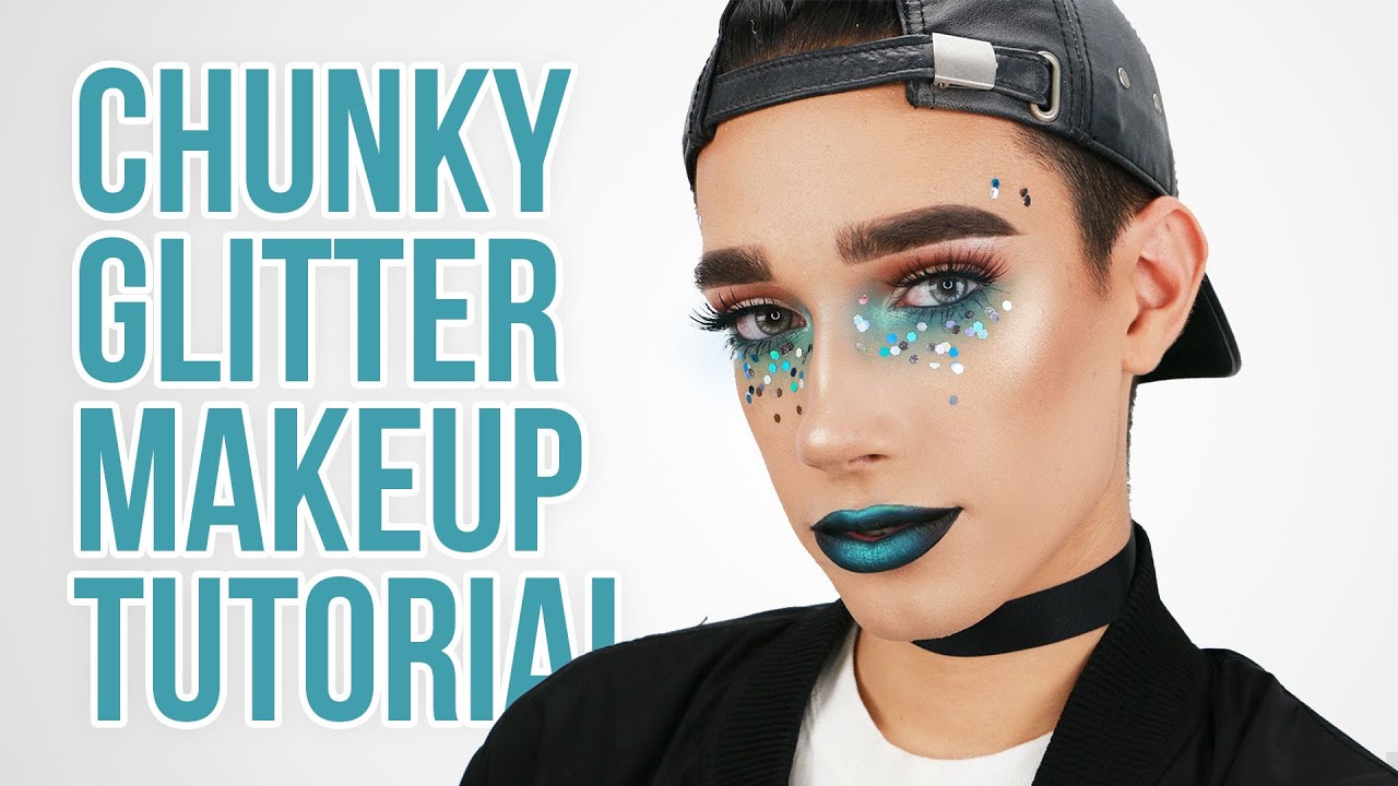 CHUNKY GLITTER FESTIVAL Makeup Tutorial JCharlesBeauty YouTube