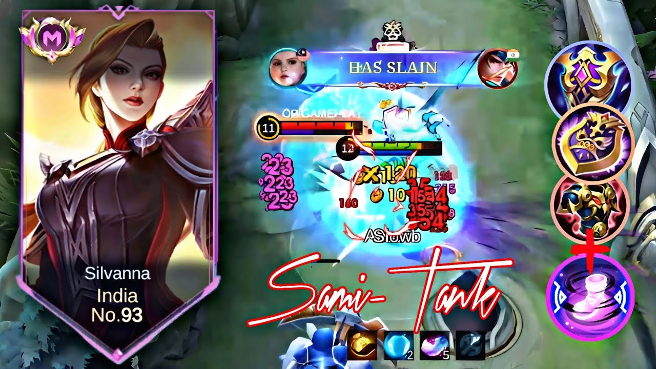 Silvanna Sami-Tank Build | silvanna best build 2025 @KazukiOfficial ...