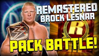 HUGE CLUTCH MOMENT?! BROCK LESNAR PACK BATTLE - *REMASTERED* [WWE SuperCard] screenshot 3