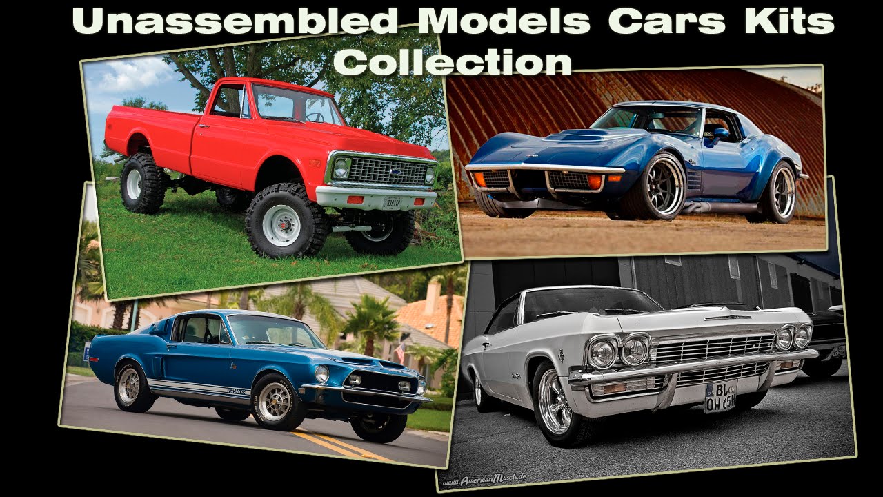 Unassembled Models Car Kits Collection 125 124 [Part 3] YouTube