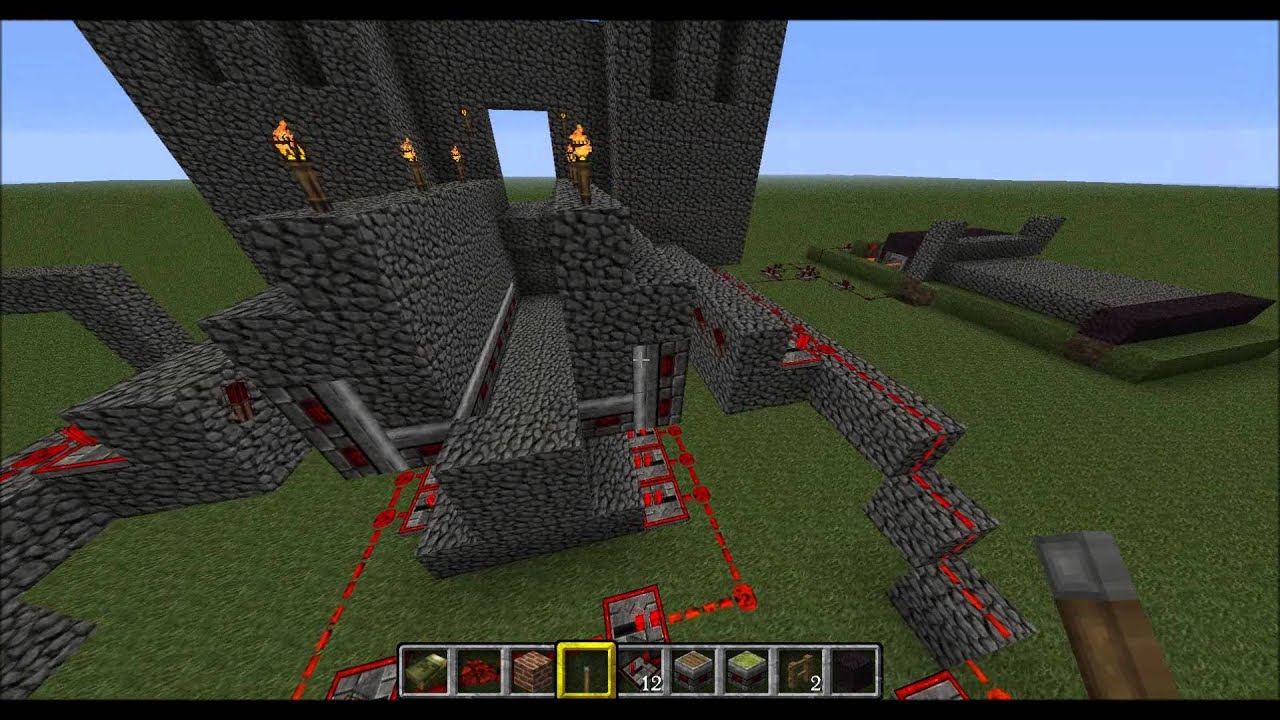 Minecraft Burg Brücke tutorial [german][Wunsch tutorial 