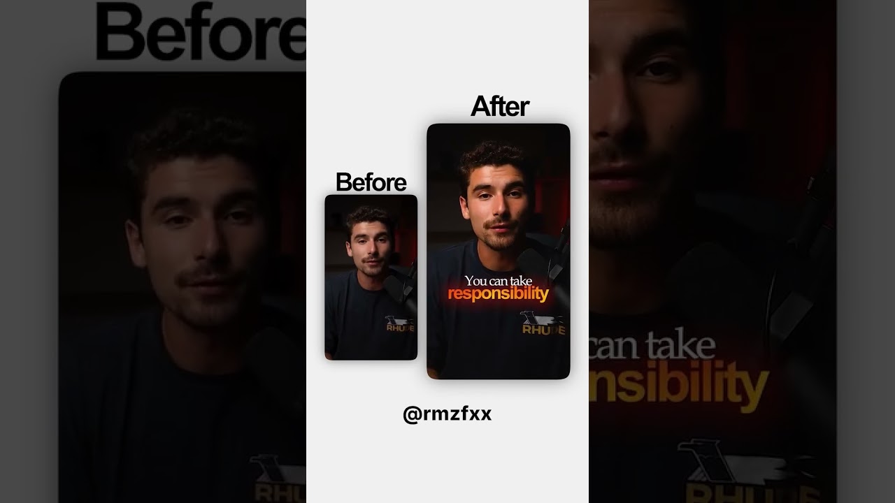 ❌ Before → ✅ After #editing #ytshorts