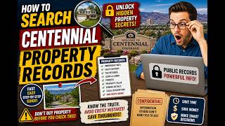 How to search Centennial property records