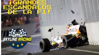 TOP 5- Los ESCANDALOS mas grandes de la F1