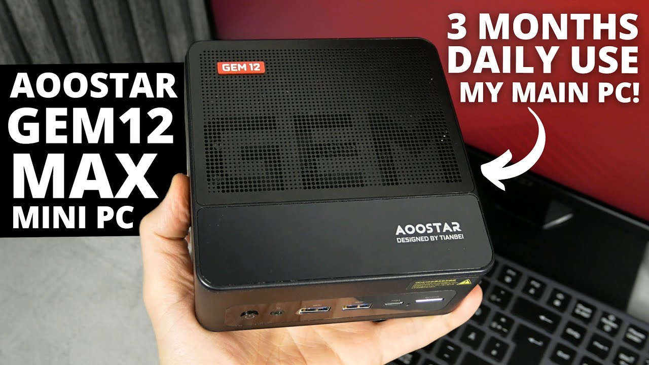 AOOSTAR Gem12 Max REVIEW: This Mini PC Became My Main Computer