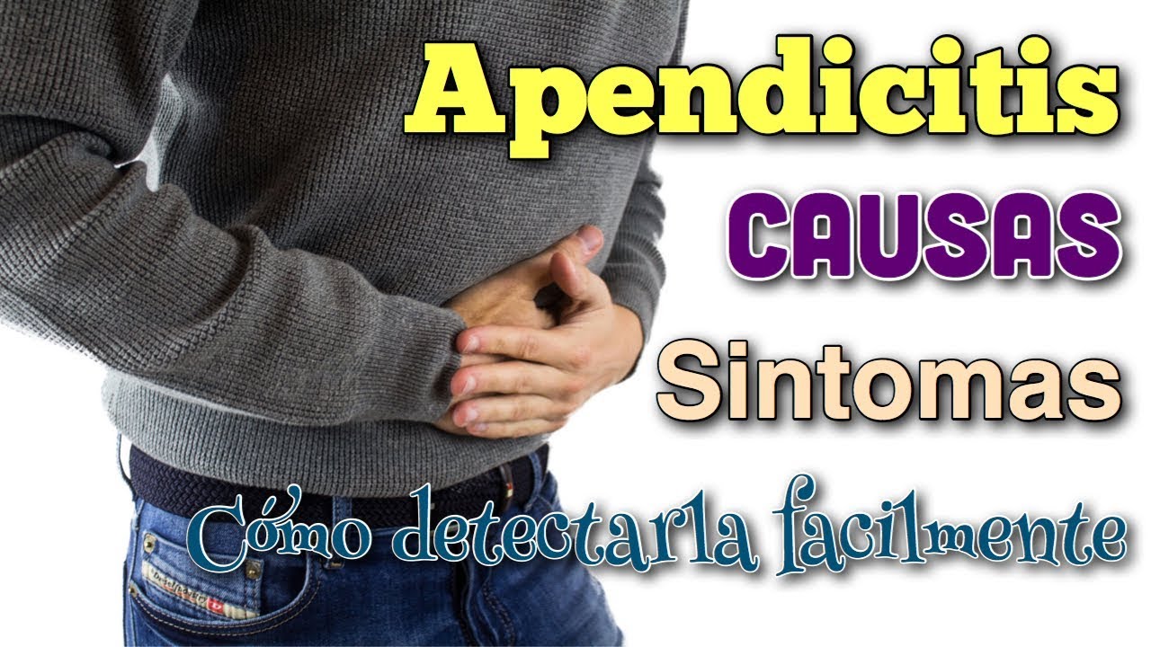 Cuales son las causas que provocan apendicitis