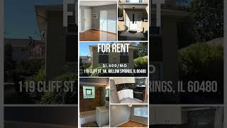 🏡 FOR RENT | 119 Cliff St Unit 1W, Willow Springs, IL 60480