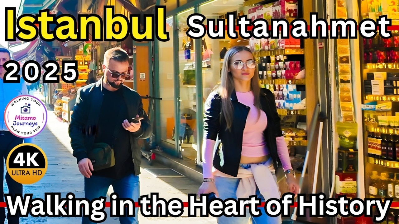 Feel the Glory of Ottoman Istanbul | Sultanahmet 4K Walking Tour