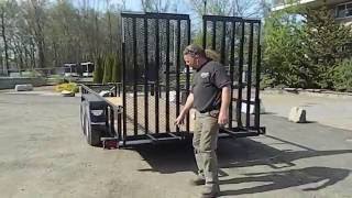 Bri-Mar LowPro Equipment/Heavy Landscape Trailer