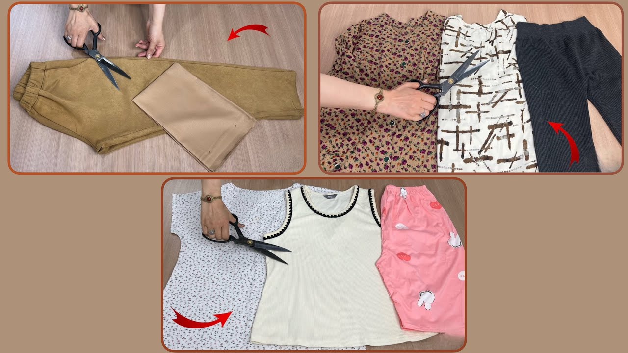 ✅💥 [DIY] Interesting ideas for renovation ♻️ How can we easily turn old clothes into new clothes?