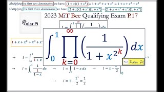 2023 MiT Integration Bee Qualifying Exam [Problem 17]