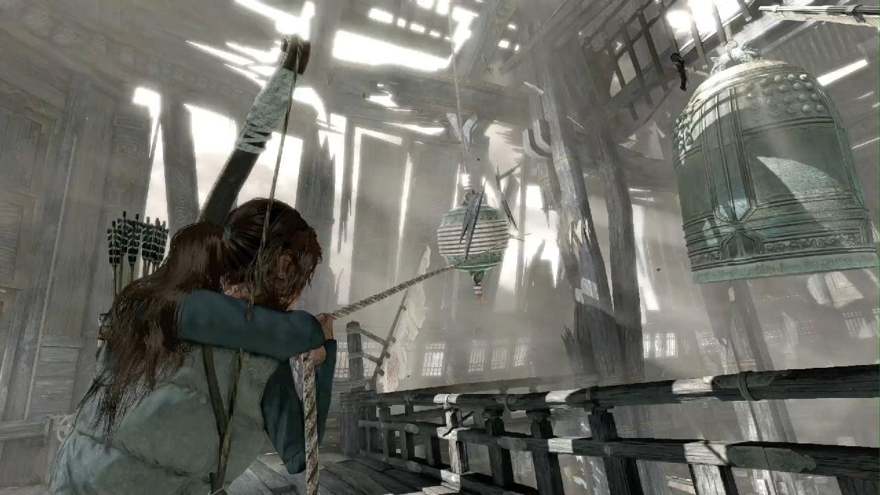 Tomb Raider: Definitive Edition The Bell Tower Full Story Gameplay