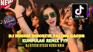 DJ DUGEM DISKOTIK PALING GACOR❗️DJ STECU STECU VERSI KN X CINTA MERAH JAMBU | DJ REMIX FUNKOT