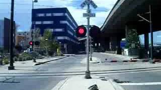 Denver Light Rail Railroad Crossing